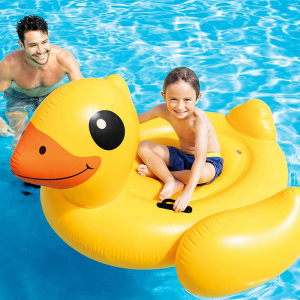 Canard de Natation Gonflable Jaune INTEX 57556NP T19-113 - Vente en...