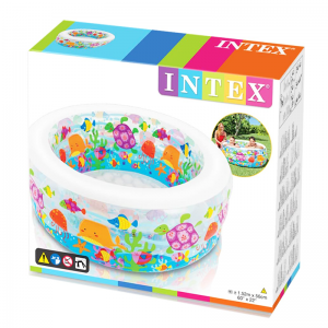 Piscine Aquarium Gonflable 360Litres INTEX 58480NP T19-62 - Vente e...