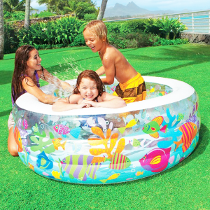 Piscine Aquarium Gonflable 360Litres INTEX 58480NP T19-62 - Vente e...