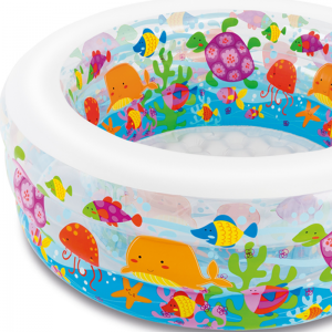 Piscine Aquarium Gonflable 360Litres INTEX 58480NP T19-62 - Vente e...