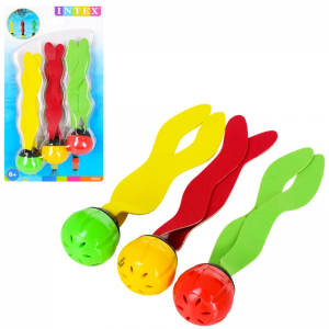 Jeu de 3 Balles Sous-Marines INTEX 55503 T19-8 - Vente en Ligne sur...