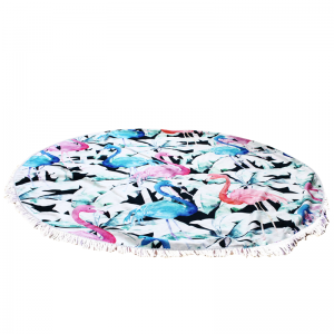 Drap de Plage Blanc Imprimé Flamant Rose - Vente en Ligne sur Last ...