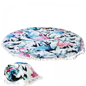 Drap de Plage Blanc Imprimé Flamant Rose - Vente en Ligne sur Last ...