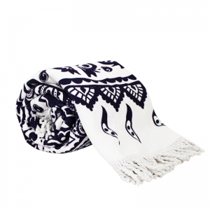 Drap de Plage Blanc Imprimé Violet - Vente en Ligne sur Last Price ...