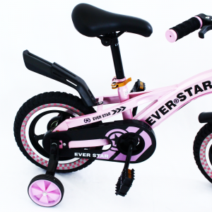 Bicyclette Enfant 12'' - Vélo 2-3Ans EVER STAR BP-180412 Rose | Las...