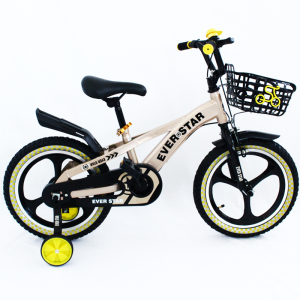 Bicyclette Enfant 16'' - Vélo 4-6Ans EVER STAR BP-180416 Gold | Las...