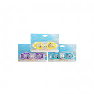 Lunette de Natation Violet INTEX 55602 T19-76PR - Vente en Ligne su...
