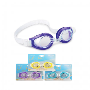 Lunette de Natation Violet INTEX 55602 T19-76PR - Vente en Ligne su...