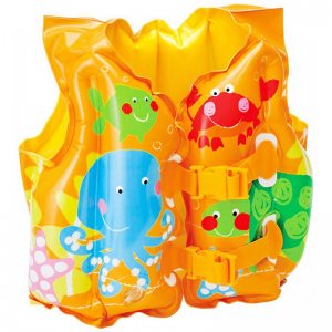 Gilet de Natation Jaune INTEX 59661NP T19-5 - Vente en Ligne sur La...