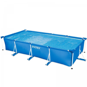 Piscine Métal Frame Junior Rectangulaire 7100Litres Bleu INTEX 2827... Piscine Métal Frame Junior Rectangulaire 7100Litres Bleu INTEX 2827...