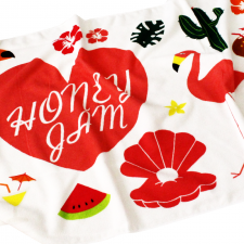 Serviette Plage Blanc SP-HW
