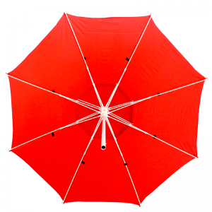Parasol de plage-Jardin Double Chapiteaux Rouge - 2,30 Mètres - Ven...