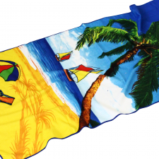 Serviette Plage Bleu Vert SP-BLV
