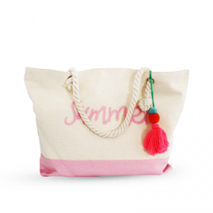 Sac de Plage Beige Rose - Vente en Ligne sur Last Price Tunisie