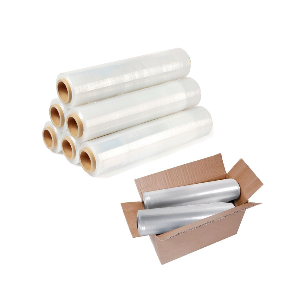 Lot de 6 Rouleaux Film Emballage 2100g Transparent - Vente en Ligne