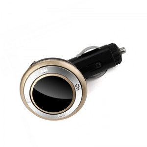 Transmetteur FM Bluetooth Voiture AUX USB SD CARQ9 Gold - Vente en ...