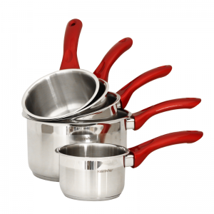 Ensemble de Batteries de Cuisine Inox 18/10 25Pièces HASCEVHER Roug... Ensemble de Batteries de Cuisine Inox 18/10 25Pièces HASCEVHER Roug...