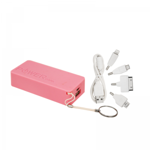 Power Bank 1000mAh Rose - Vente en Ligne sur Last Price Tunisie
