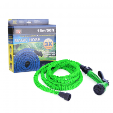 Tuyau D'Arrosage Extensible Rétractable 15Mètres Vert