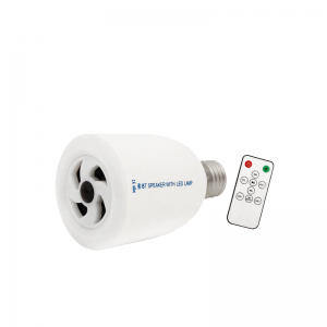 Ampoule LED Haut Parleur Bluetooth avec Télécommande BL-LED - Vente...