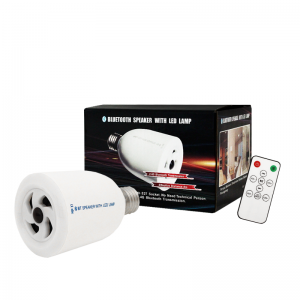 Ampoule LED Haut Parleur Bluetooth avec Télécommande BL-LED - Vente...