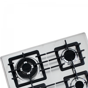 Plaque de Cuisson à Gaz 4 Feux Inox en Métal Fonte GENERAL GOLD - V...