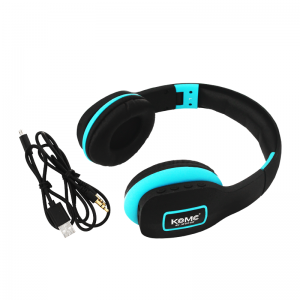 Casque Bluetooth Aux Rechargeable KOMC KM-6300 Noir - Vente en Lign... Casque Bluetooth Aux Rechargeable KOMC KM-6300 Noir - Vente en Lign...