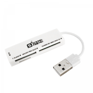 Lecteur de Carte Mémoire 4en1 C-002 Blanc - Vente en Ligne sur Last...