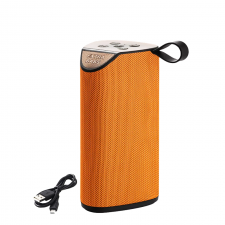 Haut Parleur Rechargeable Radio Bluetooth EXTRA BASS GT-111 Orangé