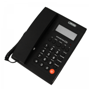 Téléphone Fixe Filaire LEBOSS HCD3588TSD L-12A Noir - Vente en Lign...