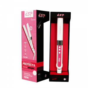 Plaque Cheveux Lissante Céramique 230°C DSP 10022 Rose - Vente en L...