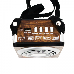 Radio FM MP3 Rechargeable POWTECH PT-908M132 Marron - Vente en Lign...