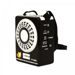 Radio FM MP3 Rechargeable POWTECH PT-908M132 Noir - Vente en Ligne ...