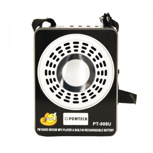 Radio FM MP3 Rechargeable POWTECH PT-908M132 Noir - Vente en Ligne ...