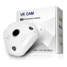 Caméra IP 360 Degrés Panoramique IP Caméra Multi View Affichage Mode Support Micro SD Carte Enregistrement + Chargeur