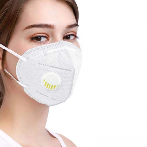 Bavette de Protection Médical FFP2 avec Valve Blanc - Vente en Lign...
