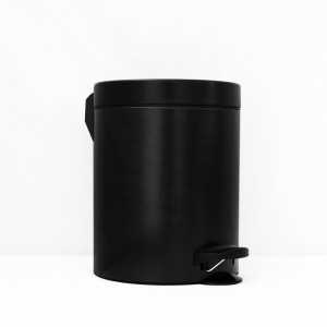 Poubelle Métal 5Litres avec Seau Plastique MELICONI Noir - Vente en... Poubelle Métal 5Litres avec Seau Plastique MELICONI Noir - Vente en...