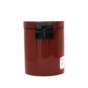 Poubelle Métal 5Litres avec Seau Plastique MELICONI Rouge - Vente e... Poubelle Métal 5Litres avec Seau Plastique MELICONI Rouge - Vente e...