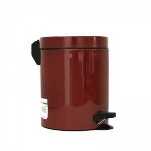 Poubelle Métal 5Litres avec Seau Plastique MELICONI Rouge - Vente e... Poubelle Métal 5Litres avec Seau Plastique MELICONI Rouge - Vente e...
