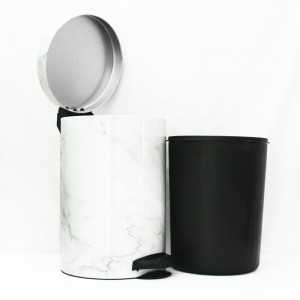Poubelle Métal 14Litres avec Seau Plastique MELICONI Blanc - Vente ... Poubelle Métal 14Litres avec Seau Plastique MELICONI Blanc - Vente ...