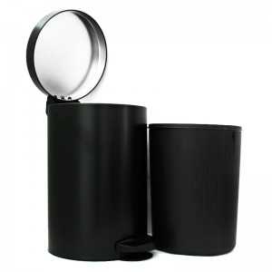 Poubelle Métal 14Litres avec Seau Plastique MELICONI Noir - Vente e... Poubelle Métal 14Litres avec Seau Plastique MELICONI Noir - Vente e...