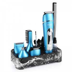 Tondeuse Cheveux Professionnelle 10en1 Sans Fil HTC AT-1206 Bleu - ... Tondeuse Cheveux Professionnelle 10en1 Sans Fil HTC AT-1206 Bleu - ...