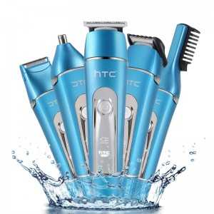 Tondeuse Cheveux Professionnelle 10en1 Sans Fil HTC AT-1206 Bleu - ... Tondeuse Cheveux Professionnelle 10en1 Sans Fil HTC AT-1206 Bleu - ...