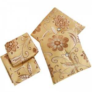 Couvre Lit 2Places Avec 2Taie D’oreiller et 2Coussins Beige - Vente...